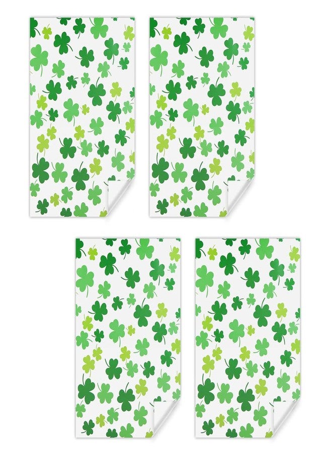 Boerni Green Clover Wrapping Paper On White Gift Wrapping Paper 4 Sheets Folded Flat 20x30 Inches Per Sheet, Gift Wrap for St. Patrick's Day,Wedding, Birthday, Bridal Showers, Mother's Day, Valentine's Day Holiday Christening and More Occasion - Image 3